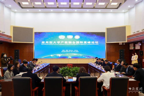 武昌理工學院舉行應用型大學產教融合國際高峰論壇